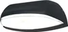 A dark gray LED outdoor wall light with a white diffuser. Podgląd zdjęcia produktu