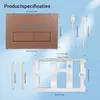 Solidchoice - Mechanizm spłukiwania toaletowego z ramą Podgląd zdjęcia produktu 4