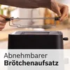 Grille-pain 2 fentes 950w noir - Bosch - TAT3M123 - Voir les images du produit 23