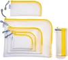HERMA 20027 Pochette multi-usages A6 19x14cm Jaune zip Voir les images du produit 2