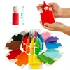 Montessori-Holzspielzeug "Peg Dolls with Beds and Hats Produktbild-Vorschau 3