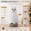 formano Dekofigur Eule 37 cm in reinweiß als Wintereule Produktbild-Vorschau 4