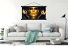 MuchoWow® Textilposter Frau - Porträt - Gold - Luxus - Produktbild-Vorschau 3