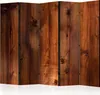 5-teiliger Einseitiger Vlies Paravent - Pine Board II Produktbild-Vorschau 1