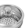 Dampfgarer 2L Kochtopf 20cm Dampfkochtopf mit Glasdeckel Produktbild-Vorschau 7