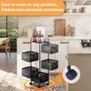 Jojoka Kš¹chenwagen 5-st?ckig, 360¡ã drehbarer Kš¹chen Produktbild-Vorschau 5