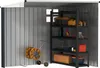 Abri de jardin Outsunny en métal, 2,7 m², 128 x 231 x 181 Voir les images du produit 12
