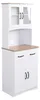 Buffetschrank Anea Landhausstil Weiß 60x170x40 cm mit Produktbild-Vorschau 4