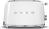 SMEG TSF01WHEU 2-Schlitz Toaster Weiß 50`s Style Produktbild-Vorschau 4