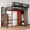 Letto a soppalco in metallo Fortuna Lai 90 × 200 cm Con Anteprima dell’immagine prodotto 1