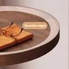 Okrągły stolik pomocniczy - 3 półki - wysokość 62 cm - blat Podgląd zdjęcia produktu 5
