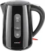 A black Korona electric kettle shown from the front on a white background. Produktbild-Vorschau