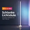 LED hoeklamp, staande lamp, 147,5 cm, RGB & warmwit, met Productafbeelding-voorbeeld 6