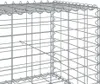 vidaXL Gabion s víkem 200x50x50 cm Pozinkované železo Náhled obrázku produktu 5