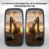 2 specchietti retrovisori universali per camion, 30 x 18 Anteprima dell’immagine prodotto 1
