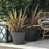 DEROMA Origin Blumentopf – 48 x 40 cm – 49 l – Grau Produktbild-Vorschau 2