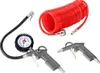 Kit Compresseur Manometre Pneu Tuyau en Spirale 5 m Ressort Voir les images du produit 1