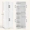 Yaheetech 175,5 cm H Mehrzweckschrank 37,5 cm tiefer Produktbild-Vorschau 6