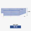 Ladeheid Strand Windschutz Sichtschutz LAEX001 (Streifen-3, Produktbild-Vorschau 2