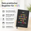 Taschenkalender 2027 A6 Mosaik bunt - 1 Woche 2 Produktbild-Vorschau 2