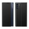 Galaxy Note 10+ Plus Pouzdro, Slim Flip Kožené Pouzdro s Náhled obrázku produktu 2