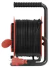 Gummi-Kabeltrommel – 4 Steckdosen, 25m, 1,0mm2  Produktbild-Vorschau