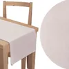 Voppi Obrus bieżnik na stół 40x200 cm kremowy welurowy Podgląd zdjęcia produktu 2
