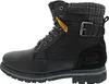 A side view of a black boot. Anteprima dell’immagine prodotto