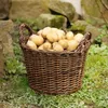 Mand van natuurlijk riet met handgrepen, diameter 35 x 24 Productafbeelding-voorbeeld 2