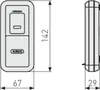 Bluetooth®-Fingerscanner HomeTec ProCFS3100 silber Produktbild-Vorschau 5
