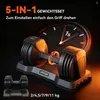 SPORTNOW Verstellbare Hantel Set, 11 kg Hanteln mit Produktbild-Vorschau 4