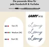 LAMY logo Kugelschreiber 205 matt rot Stärke M M16 Produktbild-Vorschau 4