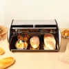 Brotkasten,Brotaufbewahrungsbox aus Edelstahl mit Produktbild-Vorschau 7