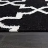 Teppich Wohnzimmer Marokkanisches Muster Fransen Handgewebt Produktbild-Vorschau 2