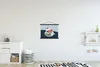 MuchoWow® Textilposter Frau - Kaffee - Jahrgang 40x30 cm Produktbild-Vorschau 2