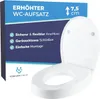 ForeverSenior Toilettensitzerhöhung 7,5 cm mit Produktbild-Vorschau 1