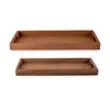 1.04 Holz Tablett im 2er Set - ca. 50 und 45 cm - Tisch Produktbild-Vorschau 5