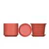 BigDean 3X Blumentopf Untersetzer Ø 19 cm Farbe Terrakotta Produktbild-Vorschau 8