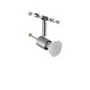 A disassembled lighting fixture with various metal and plastic components. Produktbild-Vorschau