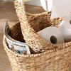 Aufbewahrungskorb für Toilettenpapier aus Wasserhyazinthe – Produktbild-Vorschau 6