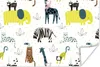 MuchoWow® Poster Tiere - Dschungel - Pastell - Kinder 90x60 Produktbild-Vorschau 1