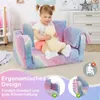 Kanapa dziecięca COSTWAY z kocem, rozkładana sofa / leżak 2 Podgląd zdjęcia produktu 3