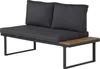 Gartenmöbel Ecksofa mit Holzimitatdekor "Liora" - 4 Produktbild-Vorschau 6