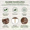 Creative Home Beeteinfassung Weide Weidenzaun 5er Set 100 x Produktbild-Vorschau 5