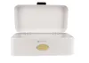Großer Brotkasten Stahl 42,5 × 23 × 16,5 cm Weiß | Brotdose Produktbild-Vorschau 3