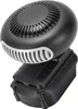 A black and gray multifunctional desk heater with USB ports. Náhľad obrázku produktu
