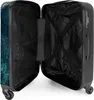 NoBoringSuitcases.com® Veľký kufor - Lebka - Zelený - Náhľad obrázku produktu 4
