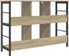 vidaXL Bücherregal Sonoma-Eiche 102 x 32 x 72,5 cm Produktbild-Vorschau 7