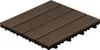 A close-up, angled view of a modular decking tile. Anteprima dell’immagine prodotto
