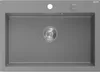 Mexen Elix Granitspüle 1-Becken 700 x 500 mm, grau, Siphon Produktbild-Vorschau 1